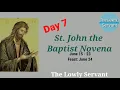 St John The Baptist Novena Day 7 Daily Prayer