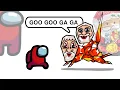 Lagu Mini Crewmate Kills GOO GOO GA GA Characters | Among Us