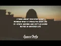 Chance Peña - i am not who i was (Lyrics)
