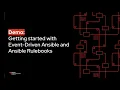 Demo Getting started with Event-Driven Ansible and Ansible Rulebooks