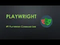 Playwright Command Line JavaScript Code with MMAK