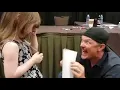 Matthew Lillard cheering up a fan with his Shaggy voice