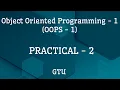 OOP - 1 Practical