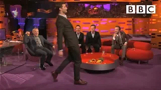 Download Jamie Dornan's funny toe-to-more-toe walk | The Graham Norton Show - BBC MP3