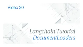 Document Loaders Explained Import Real-World Data into LangChain 20 LangChain Series