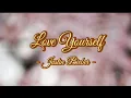 Download Lagu Love yourself - Justin Bieber (lyrics song) .