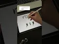 Creating a Custom Name Logo ASMR Design Process Using Procreate