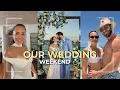 OUR BAHAMAS WEDDING WEEKEND VLOG Prep Ceremony Newlywed Days Ep 6