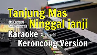 Download TANJUNG MAS NINGGAL JANJI - Karaoke versi keroncong (Nada rendah) MP3