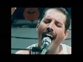 Download Lagu QUEEN - Bohemian Rhapsody and Radio Gaga (Live AID 1985) [1080p HD Color Grading]