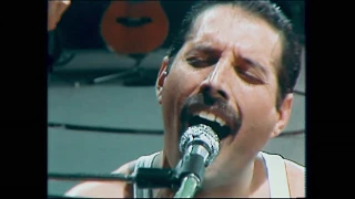 QUEEN - Bohemian Rhapsody and Radio Gaga (Live AID 1985) [ Blu-Ray 1080p HD Color Grading]