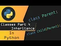 Python Classes Part 4 - Class Inheritance