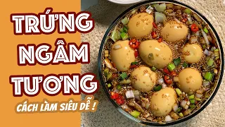 Download Cách nấu TRỨNG GÀ LÒNG ĐÀO NGÂM NƯỚC TƯƠNG HÀN QUỐC siêu dễ chỉ 5 phút  || ĂN SẬP SÀI GÒN MP3