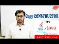 COPY CONSTRUCTOR IN JAVA