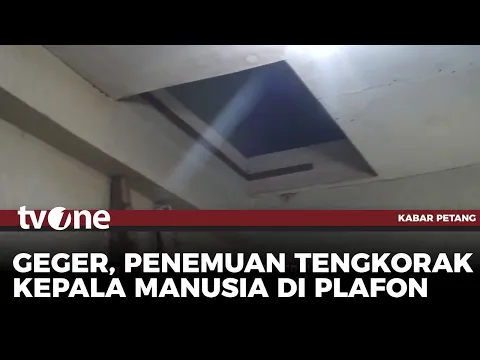 Merinding, Penemuan Tengkorak Manusia di Plafon Rumah