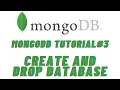 MongoDB Tutorial CREATE and DROP database in MongoDB 5 minutes tutorial