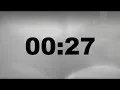 27 Second Timer with Alarm Simple Countdown Full Screen - ClockUnit