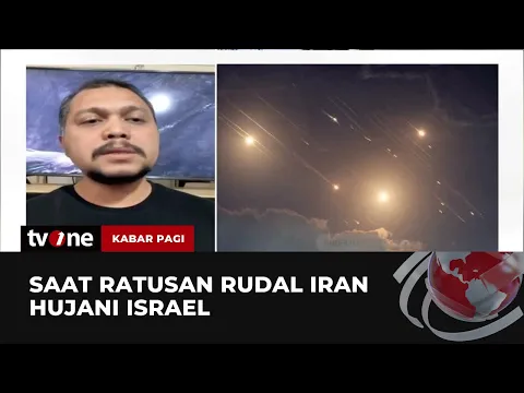Iran Serang Israel dengan Ratusan Rudal Balistik
