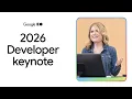 Developer Keynote Google 26