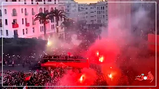 استقبال رهيب لأسود الأطلس    عشرات الآلاف من المغاربة يحيون لاعبي المنتخب بعد انجاز المونديال دندنها