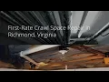 RVA CrawlSpace Encapsulation - Richmond Virginia basement company