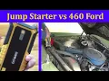Ultimate Test - Gooloo GP4000 vs Big Block 460 Ford Jump Starter Review