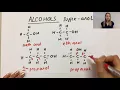 How to Name Alcohols - GCSE chemistry organic