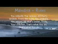 Mandisa - Ruins (Lyrics)