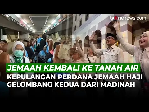 Jemaah Haji Indonesia Gelombang Kedua Mulai Dipulangkan ke Tanah Air