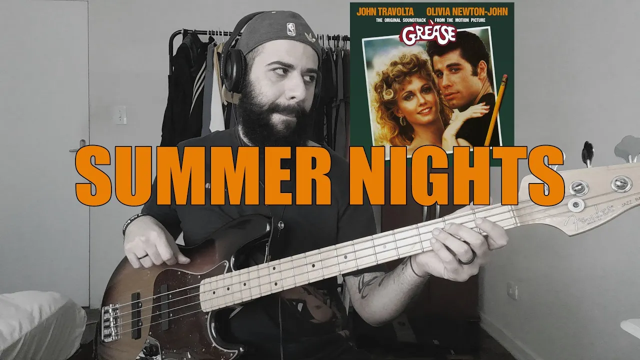 Summer Nights (from "Grease") BASS COVER