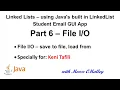 Java - LinkedLists