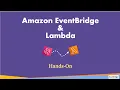 AWS EventBridge scheduler with Lambda Hands-On