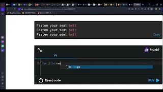 31 Fasten your Seat Belt Introduction to Python Sololearn