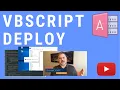 Use vbScript to Deploy your Access Front End Create Shortcuts and Check for Updates on User Login