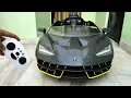 RC Lamborghini Car Unboxing Testing 2 4Ghz Remote Control Ride on Car Shamshad Maker