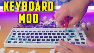 Download MODDING my CUSTOM MECHANICAL Keyboard  |  FOAM MOD \u0026 TAPE MOD [HINDI] MP3