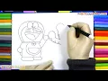 How to Draw Doraemon and Soohorang the Pyeongchang Winter Olympic s Mascot Paintcoloring com