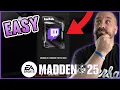 How To Get FREE Twitch Drops Packs In Madden 25 Ultimate Team
