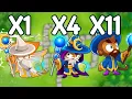 Btd6 1x Archmage VS 4x Arcane Spike VS 11x Arcane Mastery