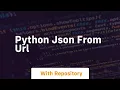 python json from url