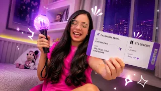 PREPARATIVOS PARA O SHOW DO BTS - Parte 1- COMPRANDO AS PASSAGENS