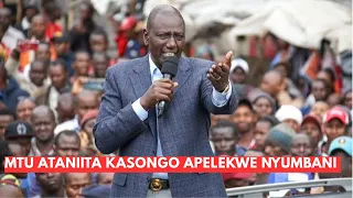 MTU ATAKUJA KUSEMA KASONGO HAPA APELEKWE NYUMBANI"LISTEN TO WHAT PRESIDENT RUTO SAID IN MBONI