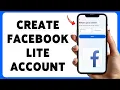 How To Create Facebook Lite Account 2025 Sign Join Facebook Lite