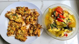Masak Ikan Kuah Asam Khas NTT dan Bakwan Sayur Satset #live