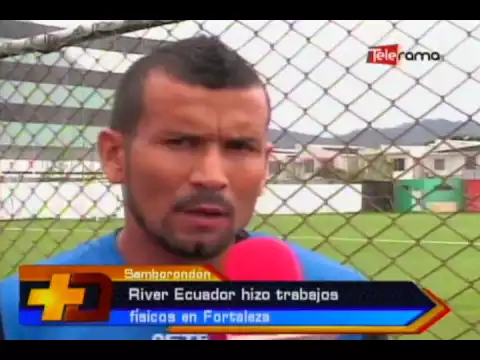 River Ecuador hizo trabajos físicos en Fortaleza