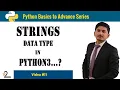 11 Strings Data Type in Python Programming in