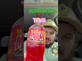 Trying the Trolli Gummy Worms Mountain Dew Flavor