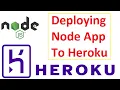 How to Deploy Node Express Web App to Heroku from Scratch for Beginners Node Local App to Heroku