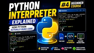 Python Interpreter Explained for Beginners How Python Actually Runs Code