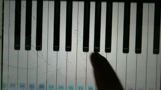 تعليم عزف اغنية يا أنا يا أنا انا وياك لفيروز على البيانو دندنها